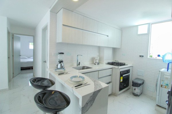 Apartamento con Balcón - Cerca al Mar