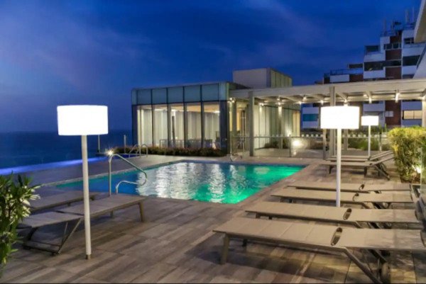 Torre H2, apartamento espectacular vista a bahia