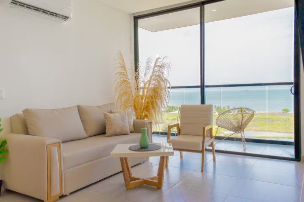 Despierta con vista al mar! Apto - Pozos Colorados