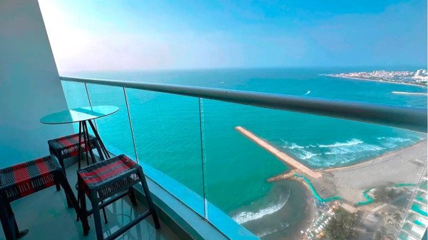 Apartamento Palmetto Eliptic con vista al mar - Bocagrande.