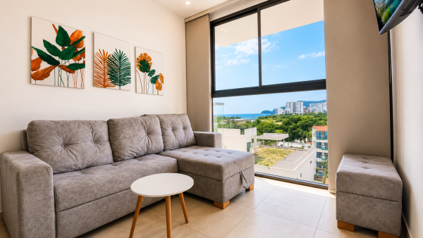 Apartasuite TOP | Cama Queen + 2 Baños + Piscinas